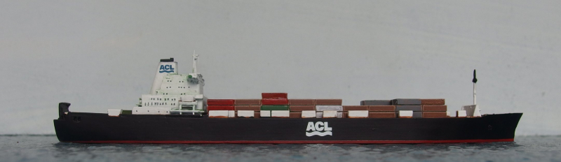 Containerschiff "Atlantic Cinderella" (1 St.) D 1970 Albatros Al 267
